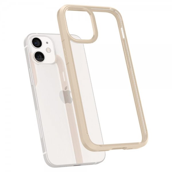 Spigen iPhone 12 Mini Deksel Ultra Hybrid Sand Beige