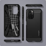 Spigen Xiaomi Mi 11i Deksel Rugged Armor Matte Black