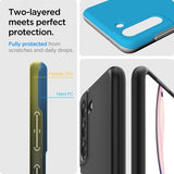 Spigen Samsung Galaxy S21 FE Deksel Thin Fit Svart