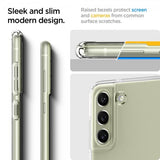 Spigen Samsung Galaxy S21 FE Deksel Liquid Crystal Crystal Clear