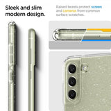 Spigen Samsung Galaxy S21 FE Deksel Liquid Crystal Glitter Crystal Quartz