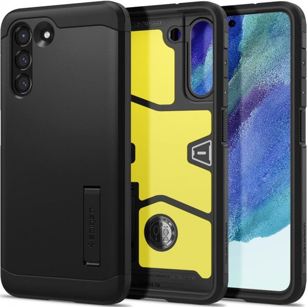 Spigen Samsung Galaxy S21 FE Deksel Tough Armor Svart