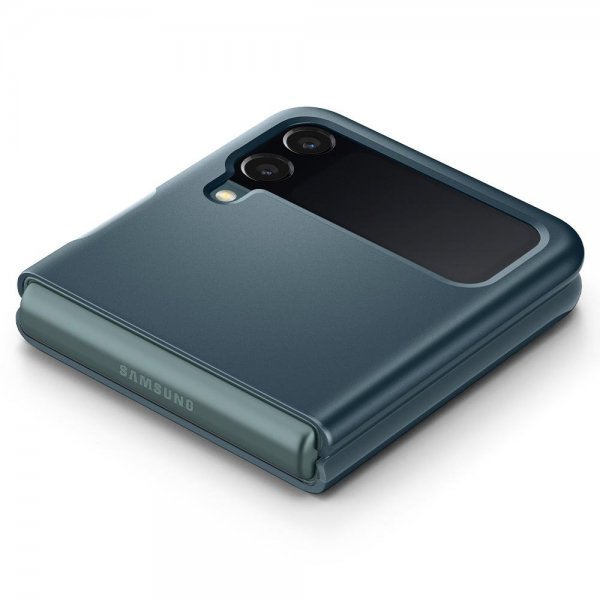 Spigen Samsung Galaxy Z Flip 3 Deksel Thin Fit Shiny Green