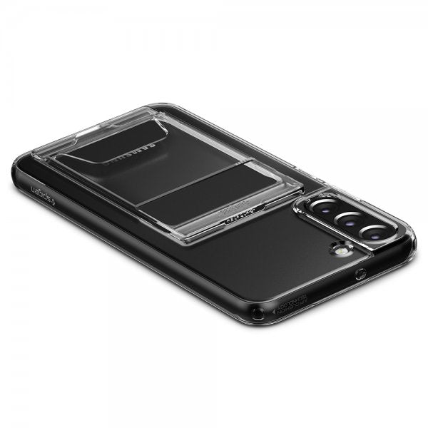 Spigen Samsung Galaxy S22 Plus Deksel Crystal Slot Dual Crystal Clear