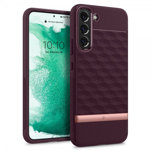 Caseology Samsung Galaxy S22 Plus Deksel Parallax Burgundy