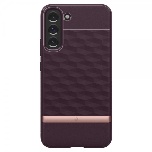 Caseology Samsung Galaxy S22 Plus Deksel Parallax Burgundy