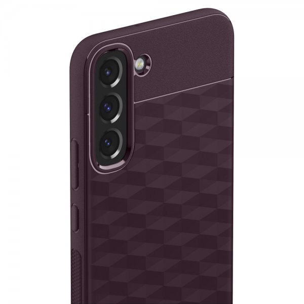 Caseology Samsung Galaxy S22 Plus Deksel Parallax Burgundy