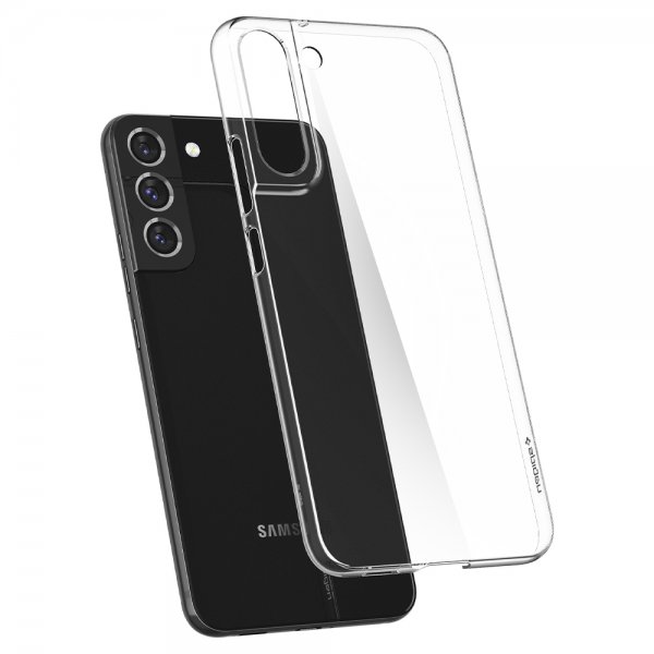 Spigen Samsung Galaxy S22 Deksel AirSkin Crystal Clear