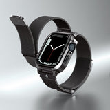 Spigen Apple Watch 45mm Armbånd Metal Fit Pro Graphite