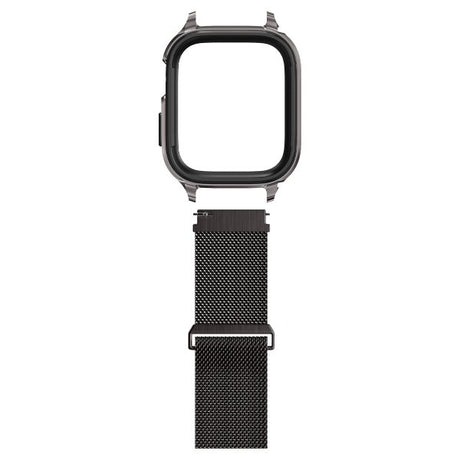 Spigen Apple Watch 45mm Armbånd Metal Fit Pro Graphite