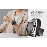 Spigen Apple Watch 45mm Armbånd Metal Fit Pro Graphite