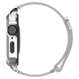 Spigen Apple Watch 40mm Armbånd Metal Fit Pro Sølv
