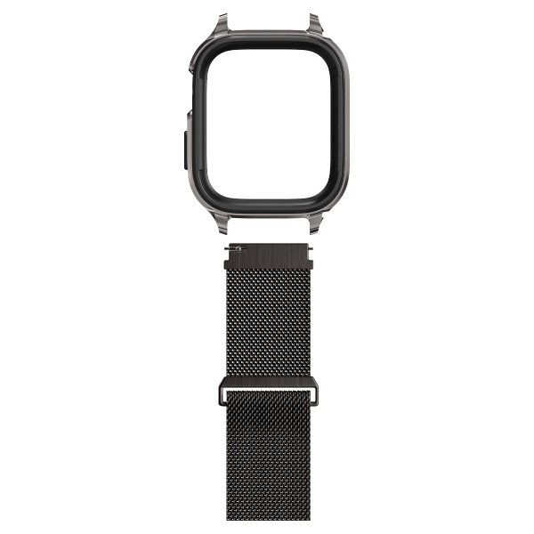 Spigen Apple Watch 40mm Armbånd Metal Fit Pro Graphite