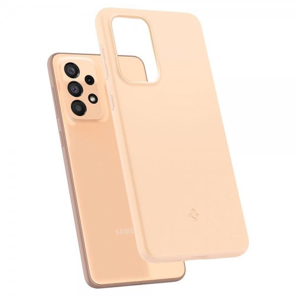 Spigen Samsung Galaxy A33 5G Deksel Thin Fit Cotton Peach