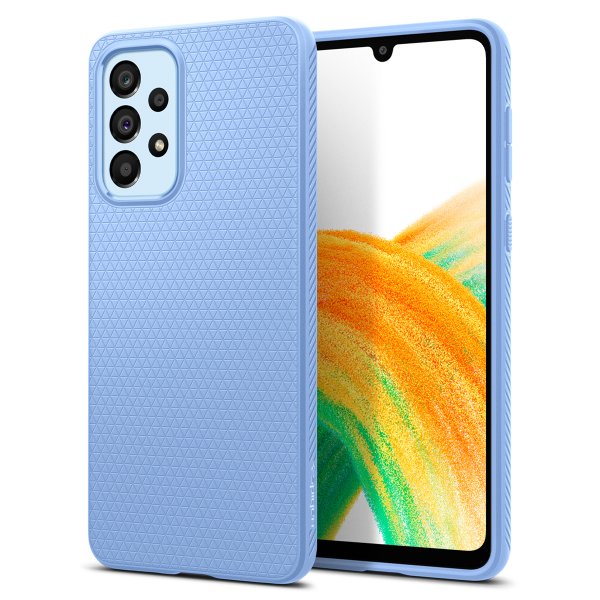 Spigen Samsung Galaxy A33 5G Deksel Liquid Air Cream Blue