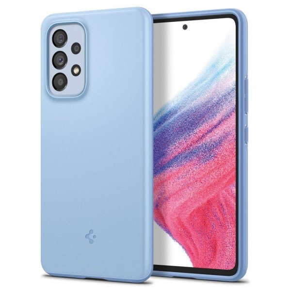 Spigen Samsung Galaxy A33 5G Deksel Thin Fit Cream Blue