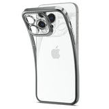 Spigen iPhone 14 Pro Max Deksel Optik Crystal Chrome Gray