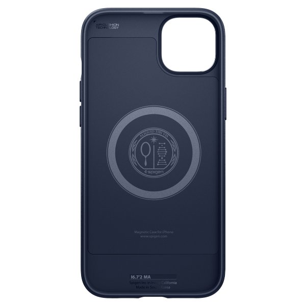 Spigen iPhone 14 Plus Deksel Mag Armor MagFit Navy Blue