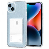 Spigen iPhone 14 Deksel Crystal Slot Glitter Crystal Quartz
