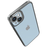 Spigen iPhone 14 Deksel Optik Crystal Chrome Gray