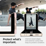 Spigen Samsung Galaxy Z Flip 4 Deksel AirSkin Cotton Pink