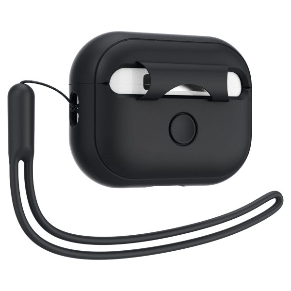 Spigen AirPods Pro 2 Deksel Silicone Fit Svart