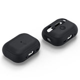 Spigen AirPods Pro 2 Deksel Silicone Fit Svart