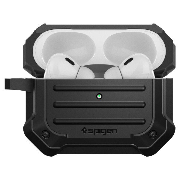 Spigen AirPods Pro 2 Deksel Tough Armor MagSafe Svart