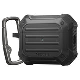 Spigen AirPods Pro 2 Deksel Tough Armor MagSafe Svart