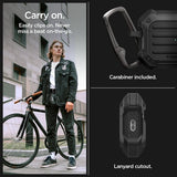 Spigen AirPods Pro 2 Deksel Tough Armor MagSafe Svart