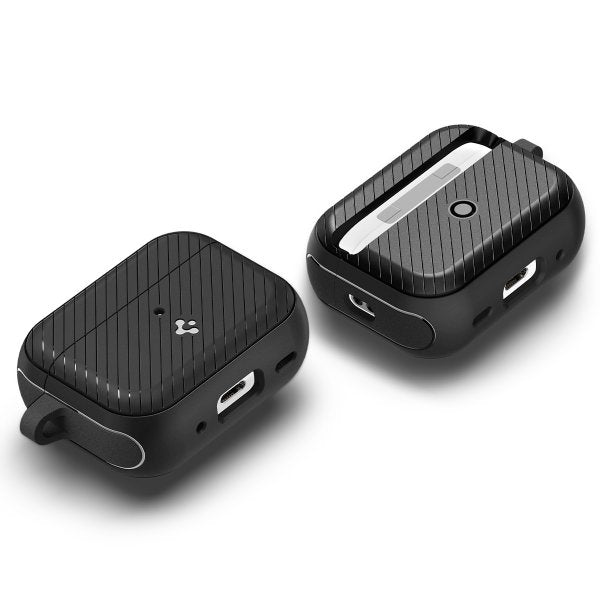 Spigen AirPods Pro 2 Deksel Mag Armor MagFit Matte Black