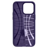 Spigen iPhone 14 Pro Max Deksel Liquid Air Deep Purple