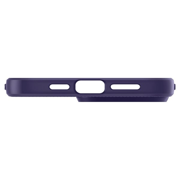 Spigen iPhone 14 Pro Max Deksel Liquid Air Deep Purple