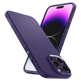Spigen iPhone 14 Pro Max Deksel Liquid Air Deep Purple