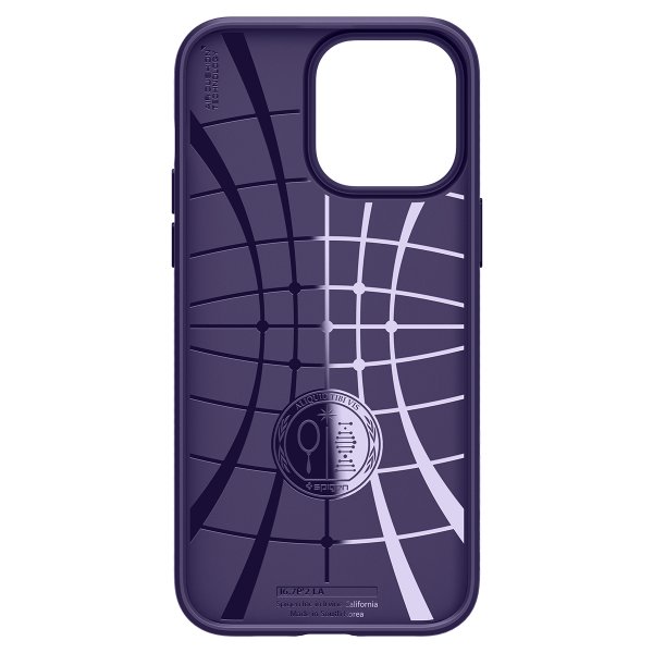 Spigen iPhone 14 Pro Deksel Liquid Air Deep Purple