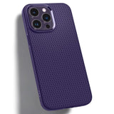 Spigen iPhone 14 Pro Deksel Liquid Air Deep Purple