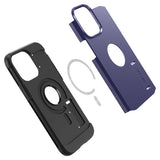 Spigen iPhone 14 Pro Deksel Tough Armor MagFit Deep Purple
