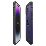Spigen iPhone 14 Pro Deksel Tough Armor MagFit Deep Purple