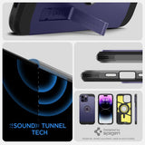 Spigen iPhone 14 Pro Deksel Tough Armor MagFit Deep Purple