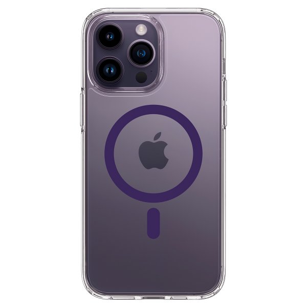 Spigen iPhone 14 Pro Max Deksel Ultra Hybrid MagFit Deep Purple