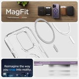 Spigen iPhone 14 Pro Max Deksel Ultra Hybrid MagFit Deep Purple