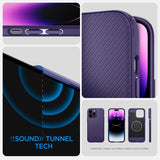 Spigen iPhone 14 Pro Max Deksel Mag Armor MagFit Deep Purple
