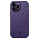 Spigen iPhone 14 Pro Deksel Mag Armor MagFit Deep Purple