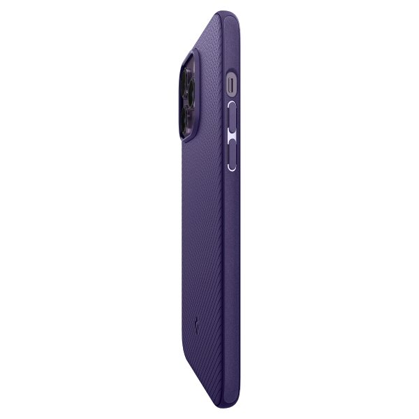 Spigen iPhone 14 Pro Deksel Mag Armor MagFit Deep Purple