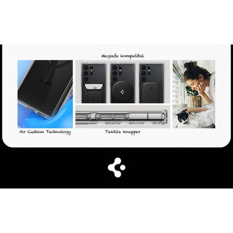 Spigen Samsung Galaxy S23 Ultra Deksel Ultra Hybrid OneTap Ring MagSafe