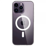 Spigen iPhone 14 Pro Max Deksel AirSkin Hybrid MagFit Hvit