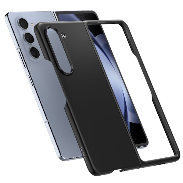 Spigen Samsung Galaxy Z Fold 5 Deksel AirSkin Svart