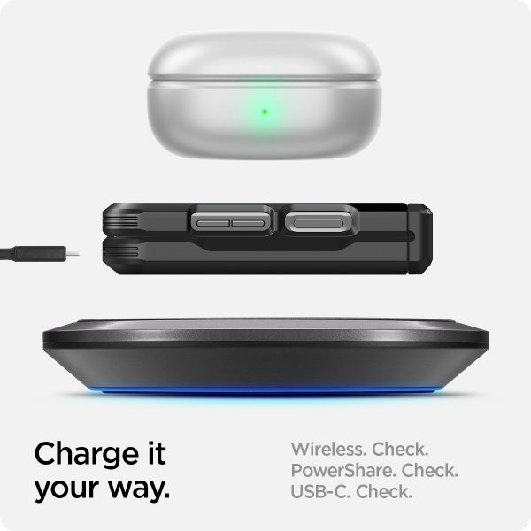 Spigen Samsung Galaxy Z Flip 5 Deksel Tough Armor Pro Svart