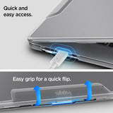 Spigen Macbook Air 15 M2 (A2941)/M3 (A3114) Deksel Thin Fit Crystal Clear