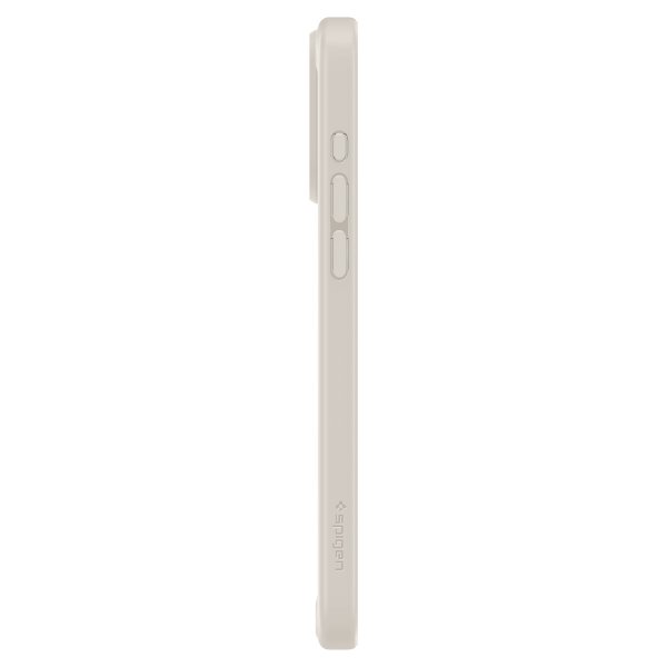 Spigen iPhone 15 Pro Max Deksel Ultra Hybrid MagFit Frost Natural Titanium